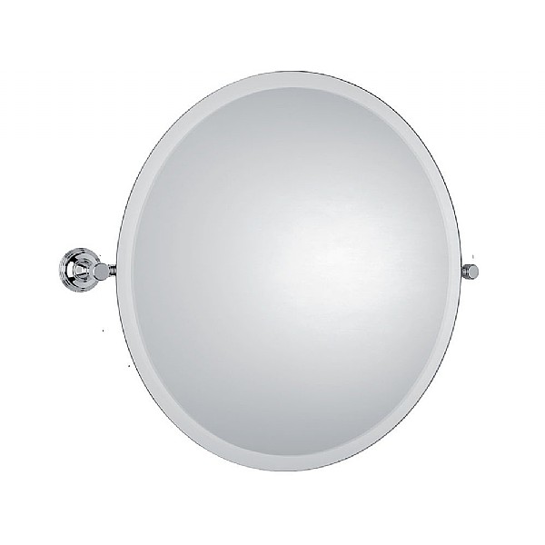 Samuel Heath Style Moderne Tilting Mirror Round