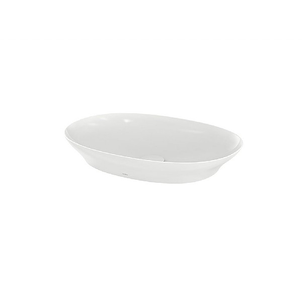 TOTO TL Series Round Washbowl 600mm with Stem Valve