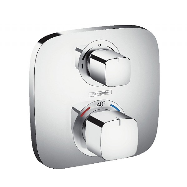 hansgrohe Ecostat E Thermostatic Mixer & Shut Off With Diverter