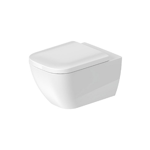 Duravit ME by Starck Rimless Compact Wall-Mounted Toilet | From 