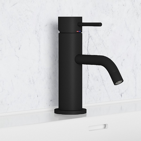 C.P. Hart Arc Single Lever Basin Mixer Metal Handle | Basin Taps 