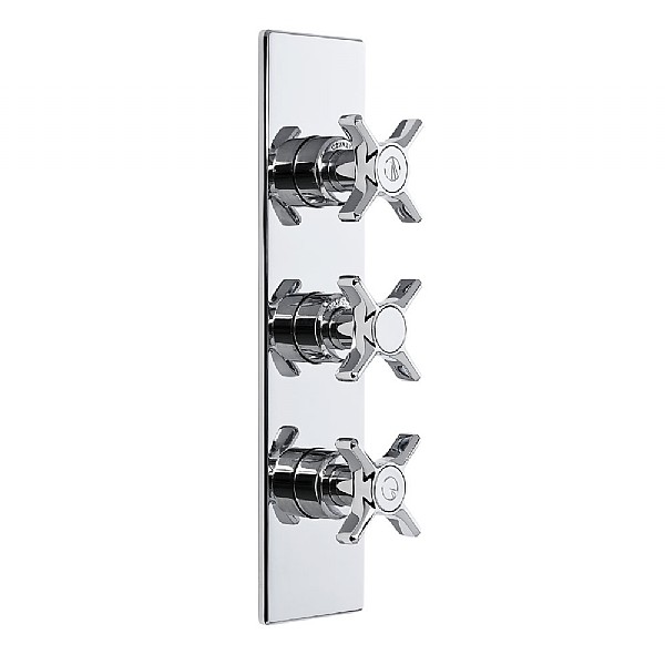 C.P. Hart Epoch Double Outlet Concealed Thermostatic Shower Valve