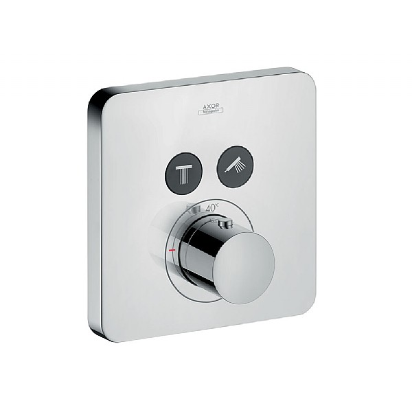 AXOR ShowerSelect Two Outlet Thermostatic Shower Valve