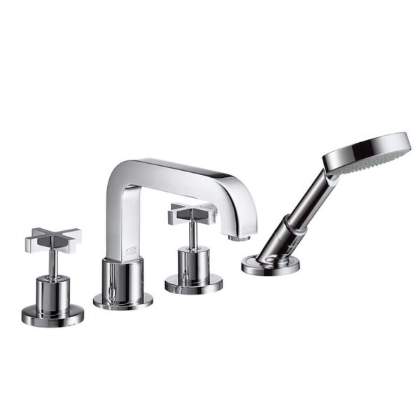 AXOR Citterio 4Piece Cross Head Bath Shower Mixer Bath Taps CP Hart
