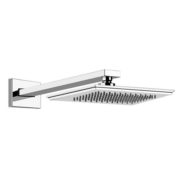 Gessi Eleganza Rectangular WallMounted Adjustable Shower Head Shower