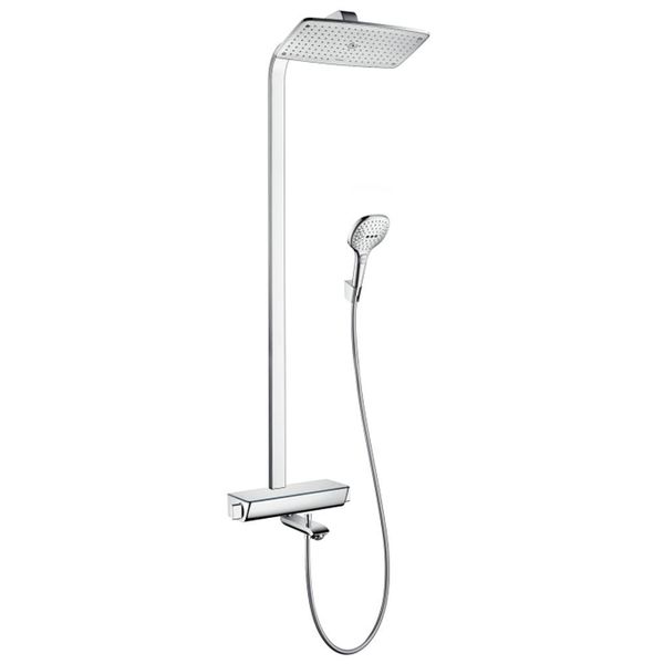 hansgrohe Raindance Select E 360 Bath Shower Pipe | Shower Mixer Sets ...