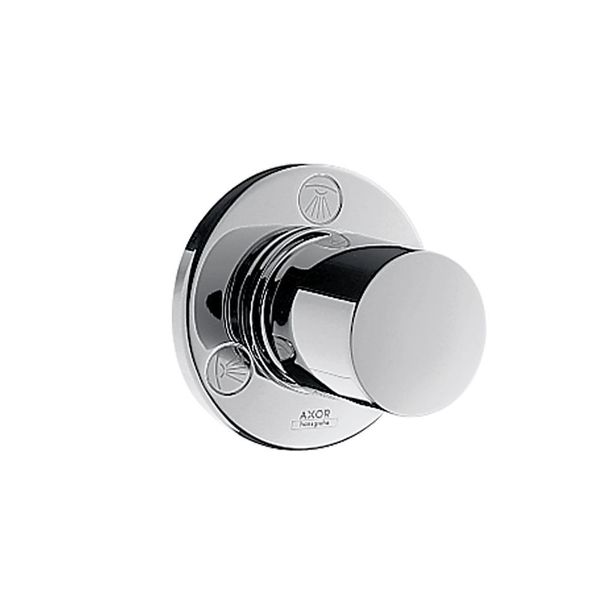 Axor 38117001 Uno Wall Mounted Single Handle Faucet with Baseplate in Chrome by AXOR 並行輸入品 AXOR Washbasin mixers: AXOR Uno, Basin mixer for concealed