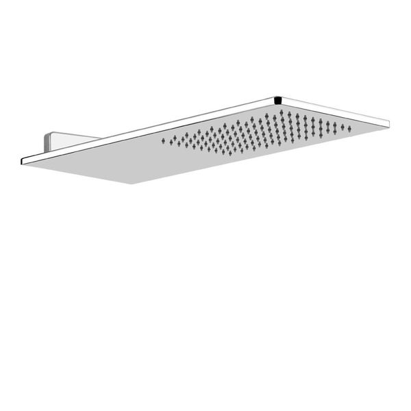 Gessi iSpa Rectangular WallMounted Shower Head Shower Heads CP Hart