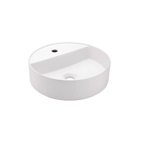 Cielo Shui Comfort Round Washbasin with Tap Platform