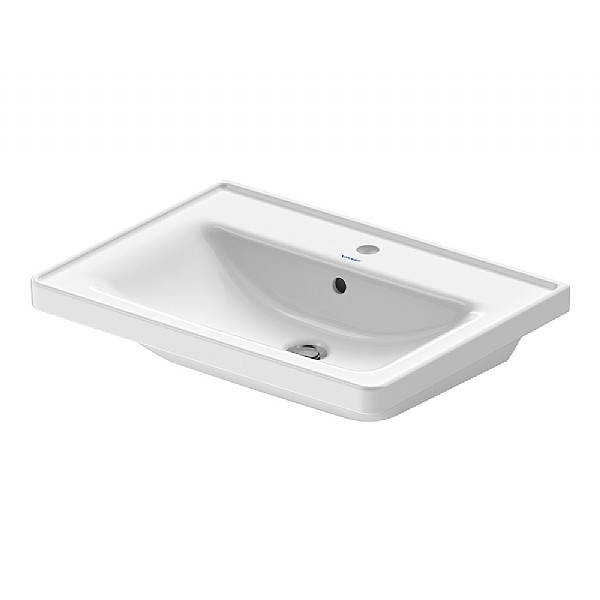 Duravit D-Neo Furniture Washbasin 650mm | Furniture Basins | CP Hart