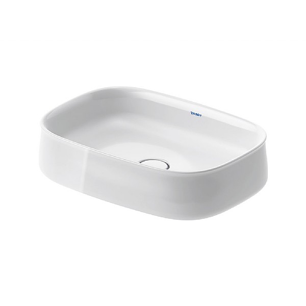 Duravit Zencha Ground Washbowl 550mm | Bathroom Washbowls | CP Hart