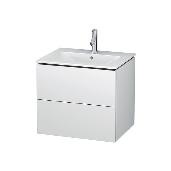 Duravit L-Cube Vanity Unit with Two Drawers for ME by Starck Basin 620x481mm