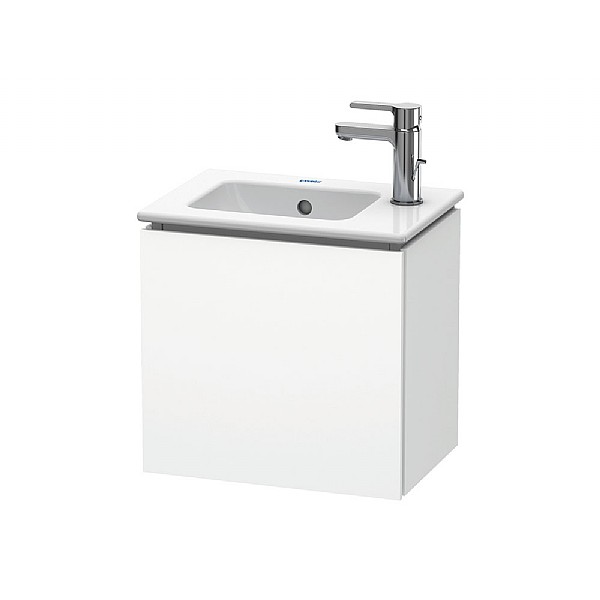 Duravit L-Cube Vanity Unit with One Door for ME by Starck Handrinse Basin 420x294mm