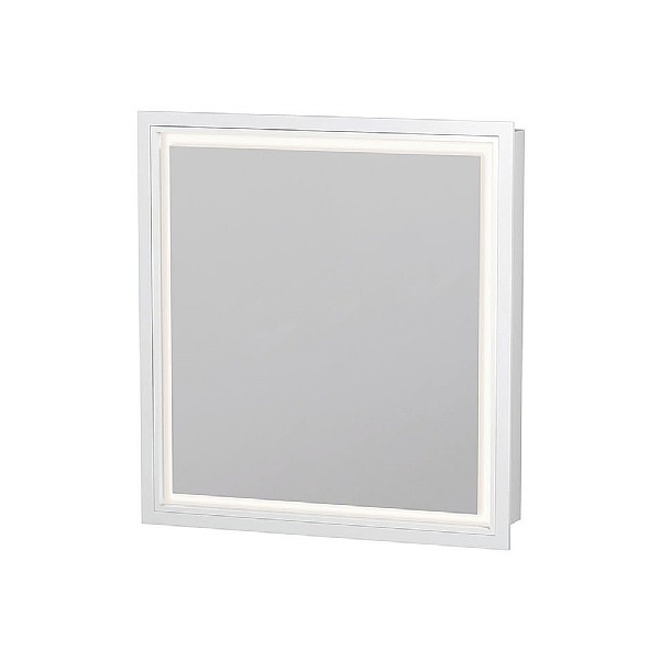 Duravit L-Cube LED Recessed Mirror Cabinet 650x700mm