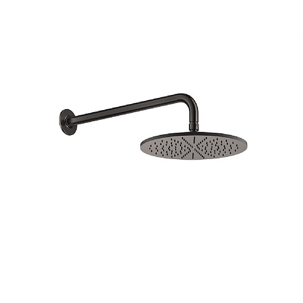 Gessi Inciso Shower Head 300x12mm and Wall-Mounted Arm