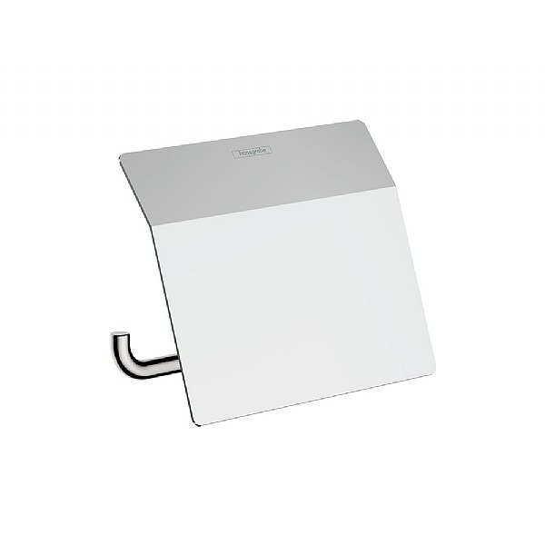 hansgrohe Addstoris Toilet Roll Holder with Cover Toilet Roll Holders
