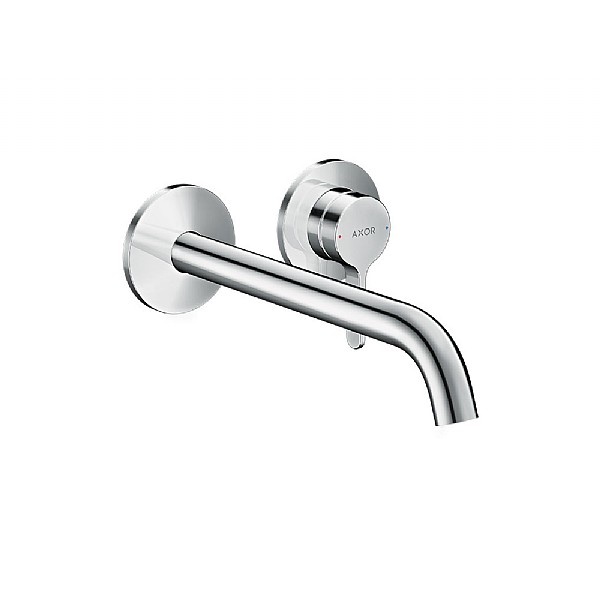 AXOR One Basin Mixer for Concealed Installation Wall-Mounted with Lever Handle and 220mm Spout