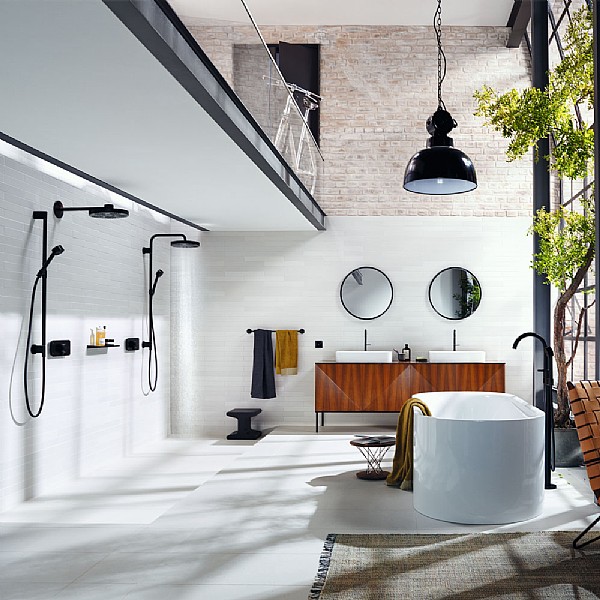 AXOR One Showerpipe 280 1jet for Concealed Installation | Shower
