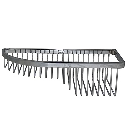 Complementi Single Corner Offset Shower Basket