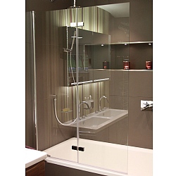 Hart Double Folding Bath Screen