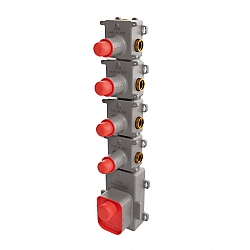 Universal Concealed Body for Four Way Thermostatic Shower Valves