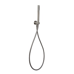 Spillo Steel Baton Handshower Set with Wall Outlet Bracket