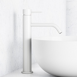 Spillo Tall Single Lever Basin Mixer with Click Waste