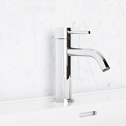 Spillo Single Lever Basin Mixer with Click Waste