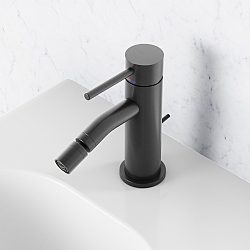 Spillo Single Lever Bidet Mixer with Pop-Up Waste