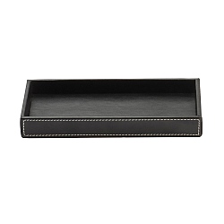 Decor Walther Small Rectangular Leather Tray