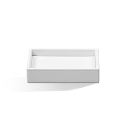 Decor Walther Rectangular Leather Soap Dish Tray