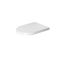 Duravit ME by Starck Soft-Close Toilet Seat Satin Matt White