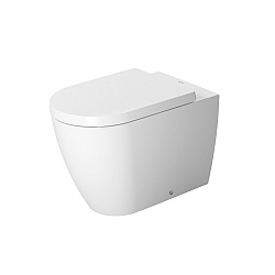 Duravit ME by Starck Back-To-Wall Pan 600mm Satin Matt White