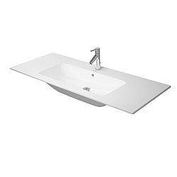Duravit ME by Starck Washbasin 1230mm Satin Matt White