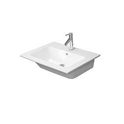 Duravit ME by Starck Washbasin 630mm Satin Matt White