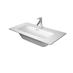 Duravit ME by Starck Compact Furniture Basin 830mm Satin Matt White