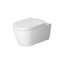Duravit ME by Starck Wall-Mounted Pan 570mm with Durafix Satin Matt White