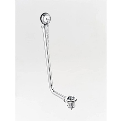 Exposed Bath Waste With Metal Plug Chrome