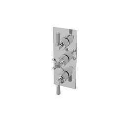 Waterloo Triple Control Shower Valve & Diverter (2 Outlets)