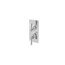 Arc Dual Control Shower Valve With Diverter (Two Outlets)