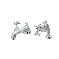 Original 4-Piece Bath Shower Mixer Low Spout