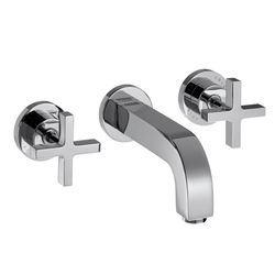 Hansgrohe Axor Citterio 3-Piece Cross Head Basin Mixer