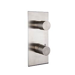 Spillo Steel One Way Thermostatic Shower Valve