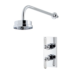 Arc Dual Control Shower Valve & Shower Head with Arm