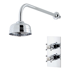Original Dual Control Shower Valve & Shower Head with Arm