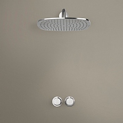 Piet Boon Set 20 Thermostatic Wall-Mounted Rain Shower Set