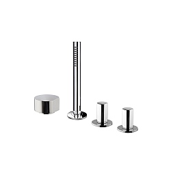 SO Four Hole Bath Mixer with Handshower