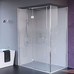 Matki Illusion Small Corner Shower Enclosure With Tray