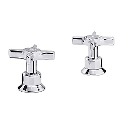 C.P. Hart Epoch Deck-Mounted Hot and Cold Bath Valves