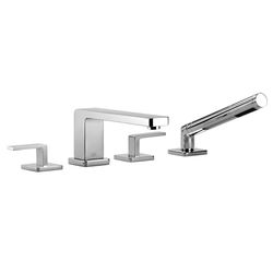 Dornbracht Lulu Bath Shower Mixer With Individual Rosettes